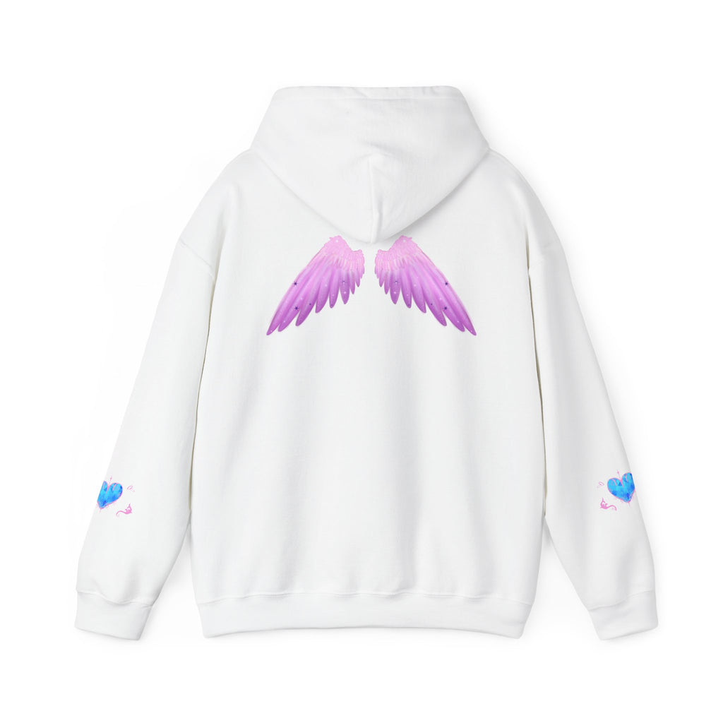 Crystal Heart Alicorn Hoodie | Alt Mythical Creature Graphic Sweatshirt Love