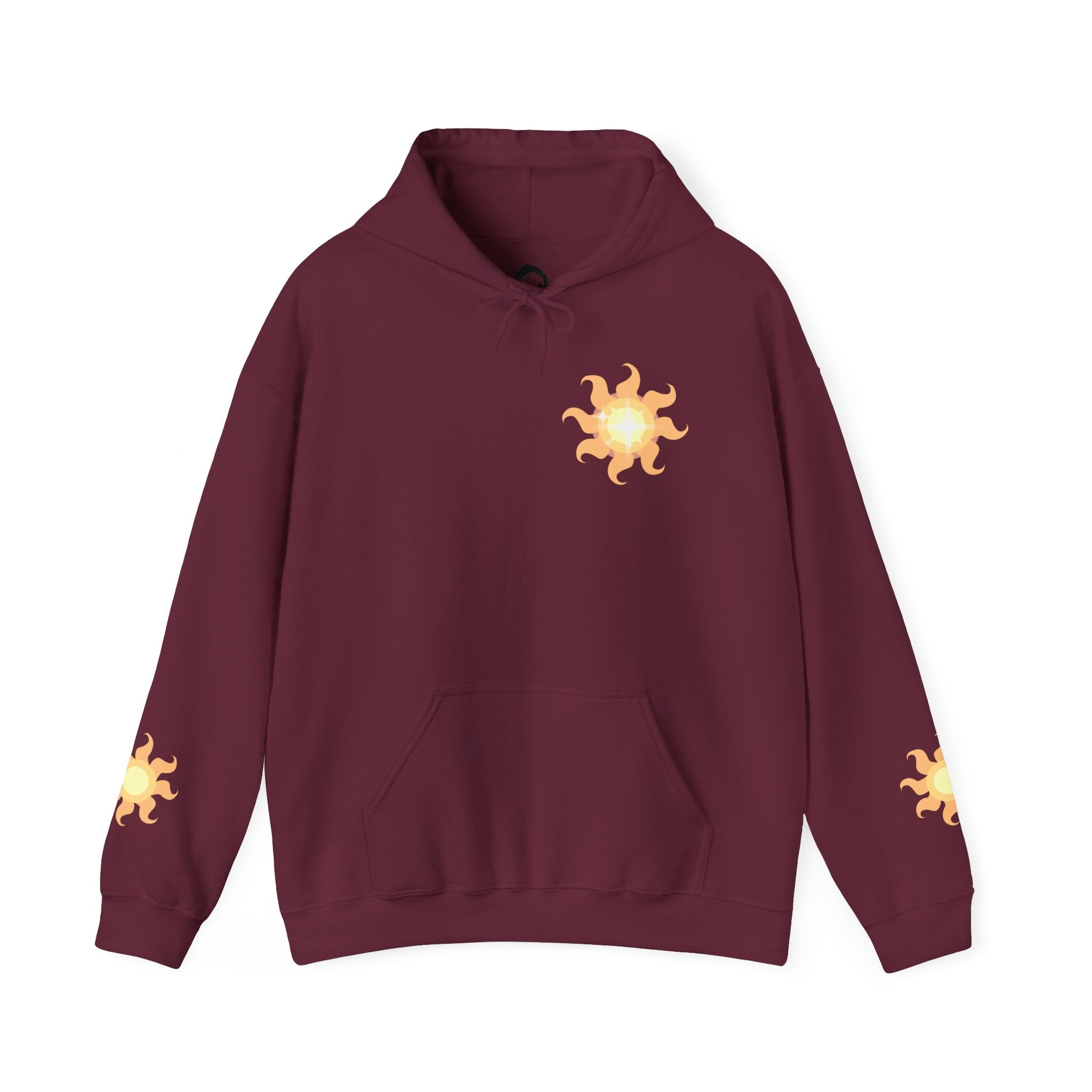Celestial Alicorn Hoodie | Alt Mythical Wings Moon Graphic Sweatshirt