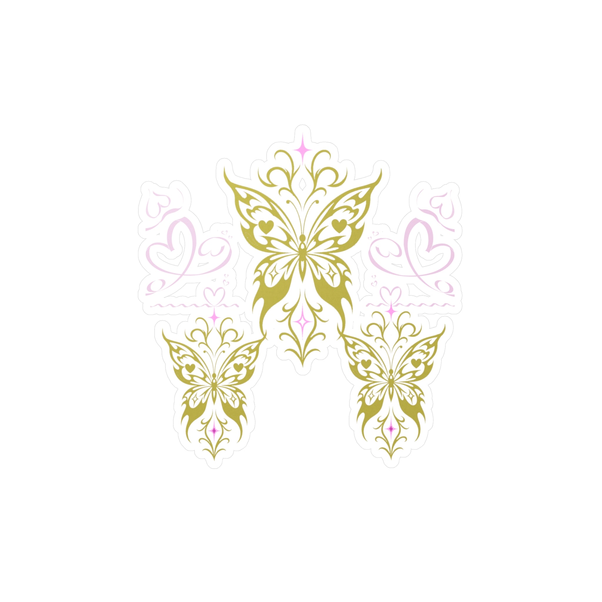 Butterfly Vinyl Decal | Alt Fashion Kindness Fanart Sticker