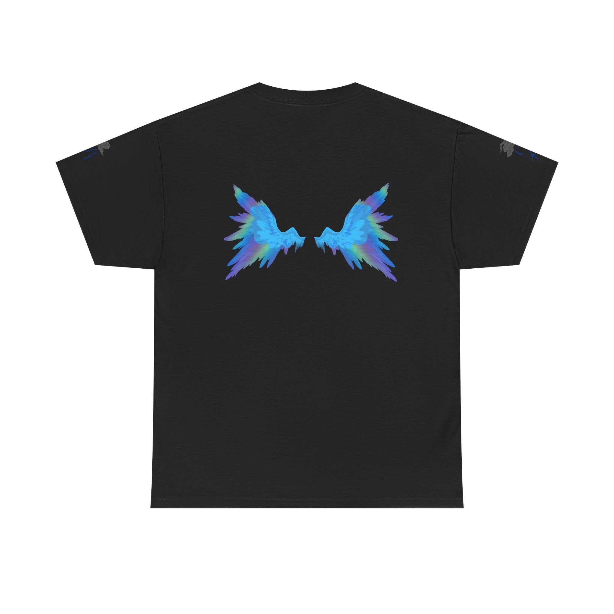 Rainbow Storm Unisex Tee | Alt Emo Colorful Graphic Tee