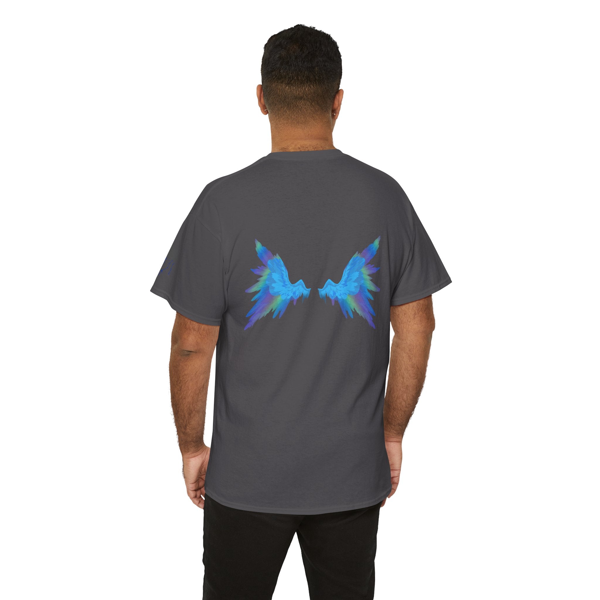 Rainbow Storm Unisex Tee | Alt Emo Colorful Graphic Tee