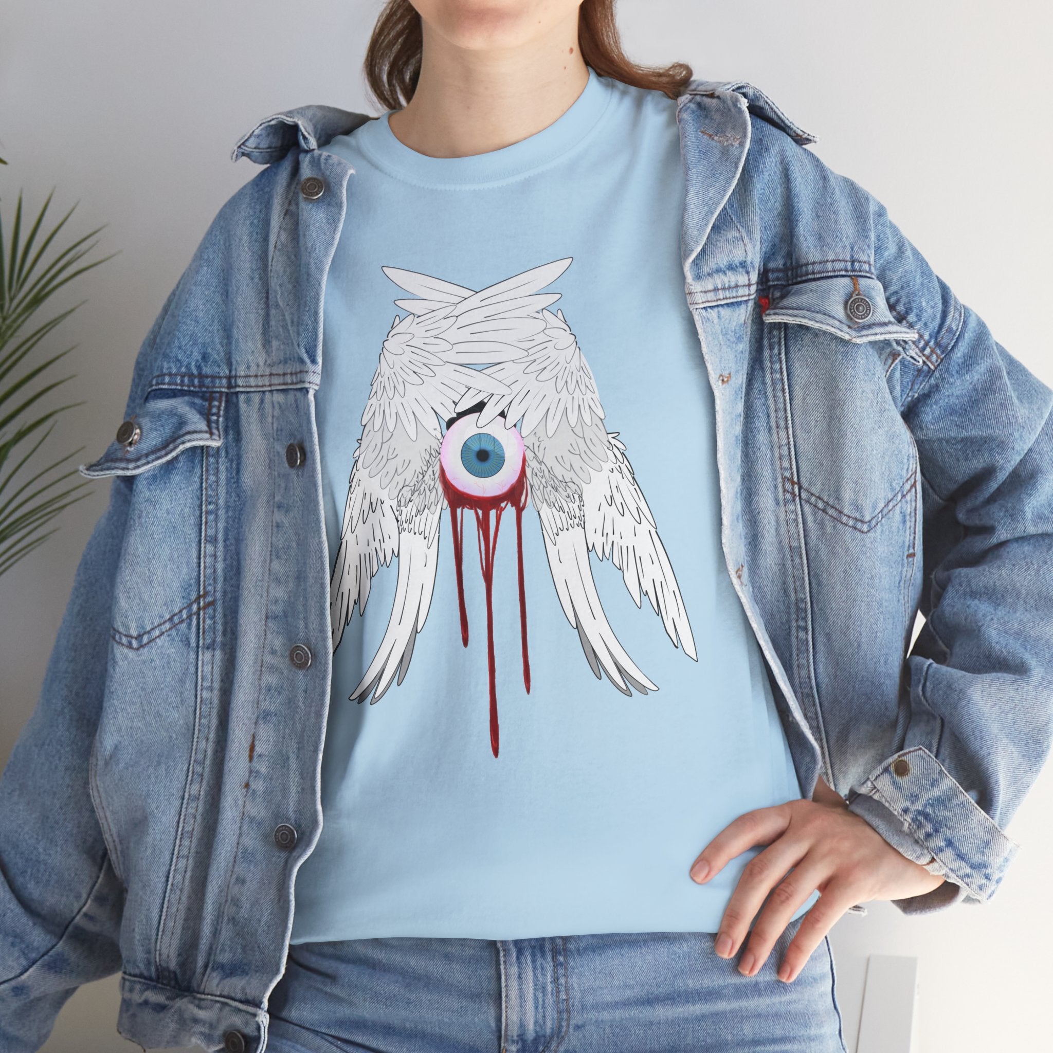 Crying Angel Unisex Tee | Gothic Emo Alt Graphic Tee