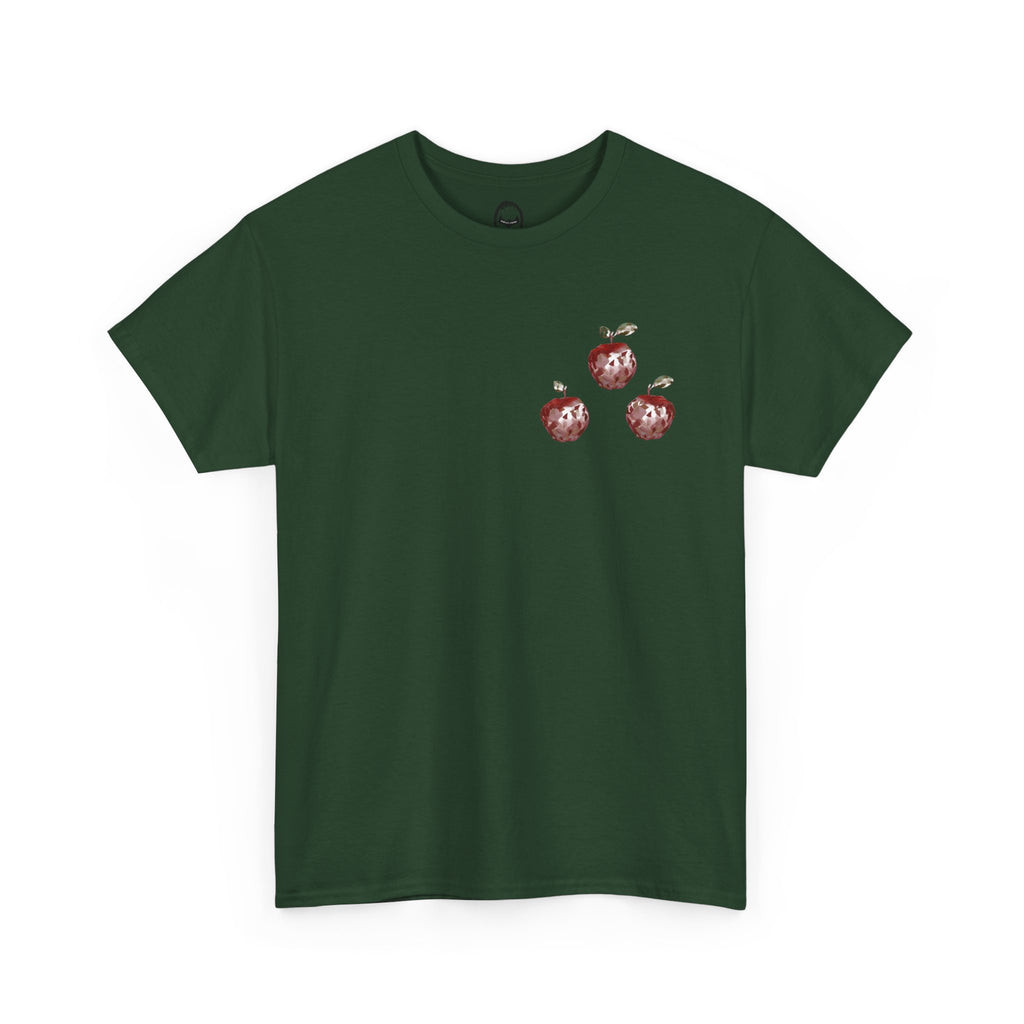 Crystal Apple Cross Graphic Tee | Alt Emo Creature Tee