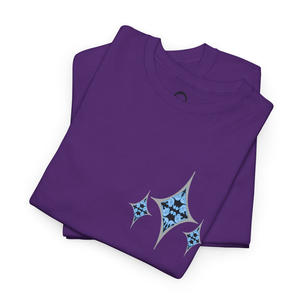 Blue Diamonds Unisex Tee | Alt Emo Rare Graphic Tee