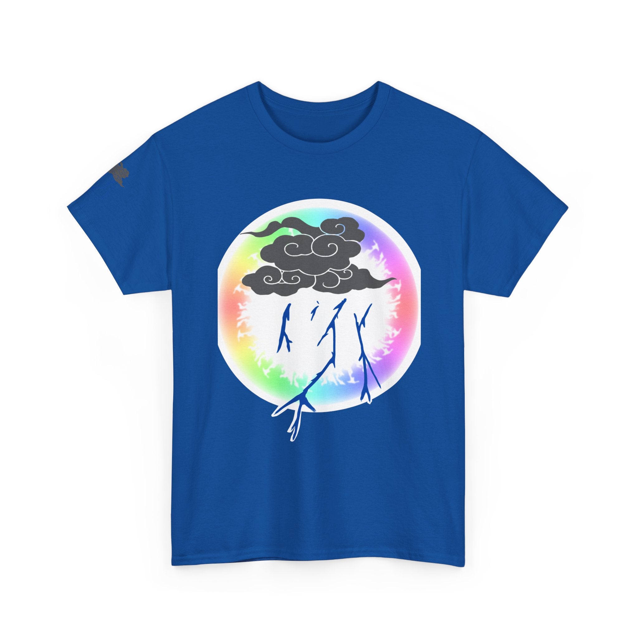 Rainboom Storm Cloud Unisex Tee | Alt Gothic Creature Graphic Tee