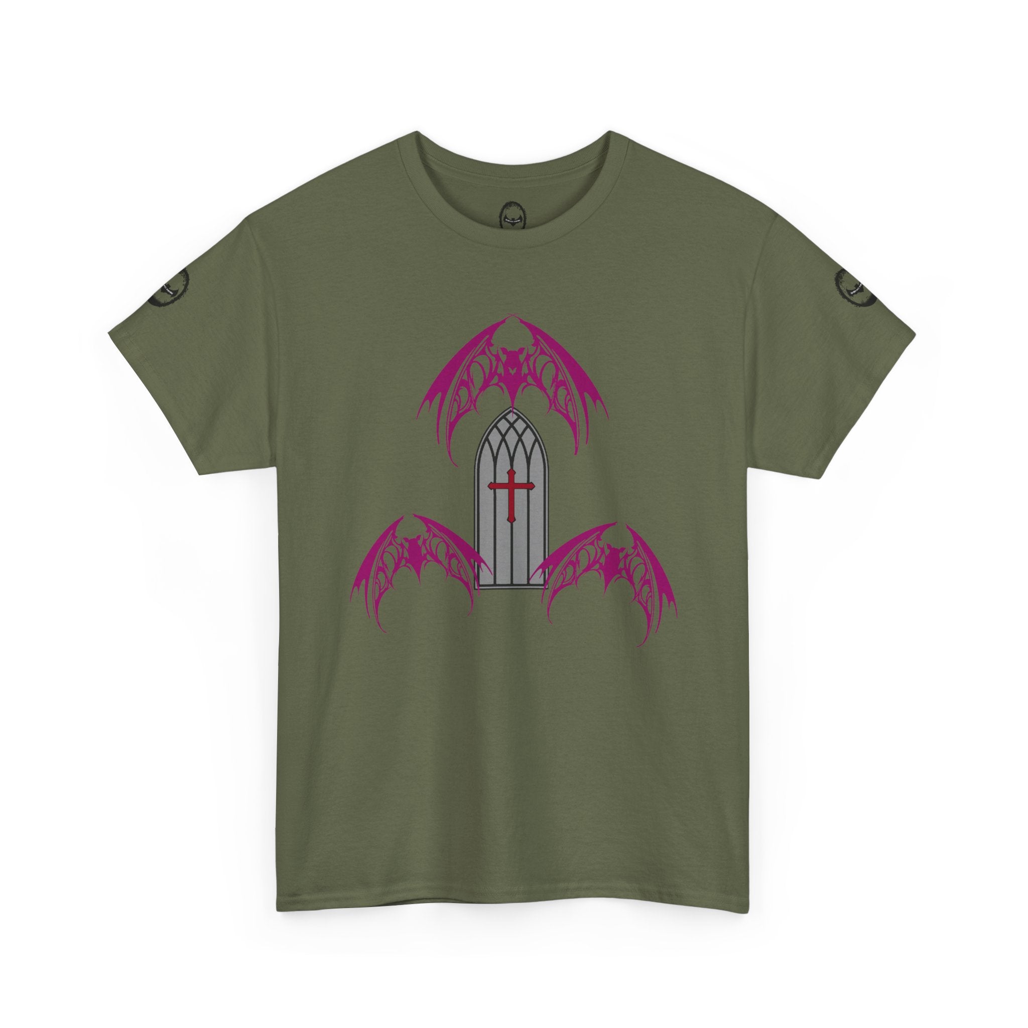 Cathedral Bat Unisex Tee | Gothic Alt Creature Graphic Tee