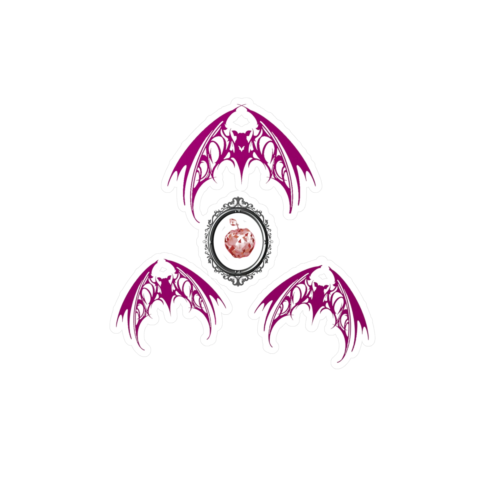 Fruit Bat Vinyl Decal Light Pink | Alt Creature Sticker