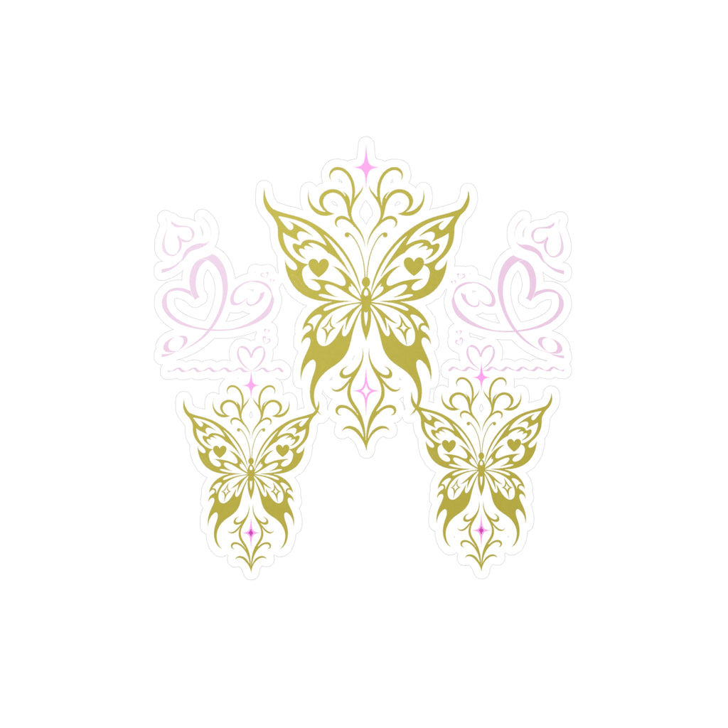 Butterfly Vinyl Decal | Alt Fashion Kindness Fanart Sticker