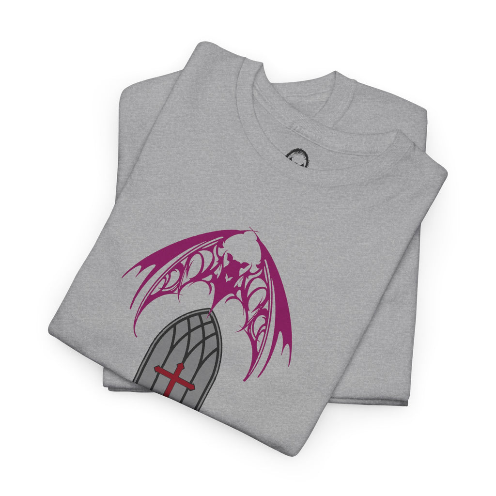 Cathedral Bat Unisex Tee | Gothic Alt Creature Graphic Tee