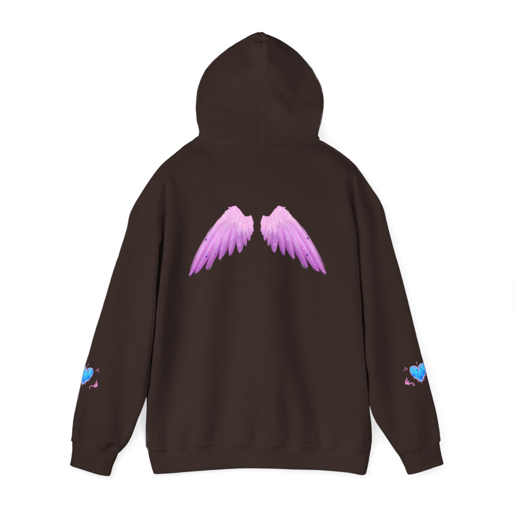 Crystal Heart Alicorn Hoodie | Alt Mythical Creature Graphic Sweatshirt Love