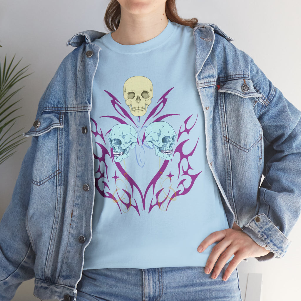 Skull Laughter Balloon Unisex Tee | Punk Emo Alt Graphic Tee