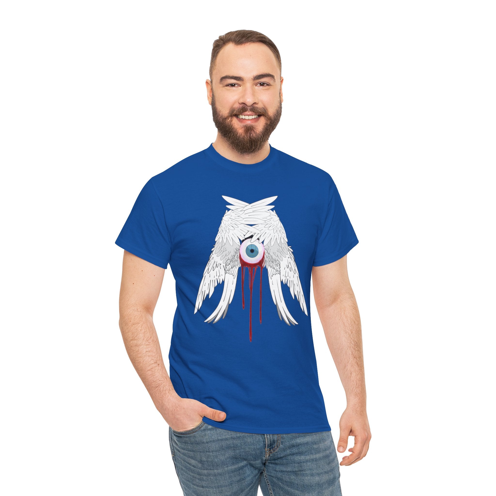 Crying Angel Unisex Tee | Gothic Emo Alt Graphic Tee