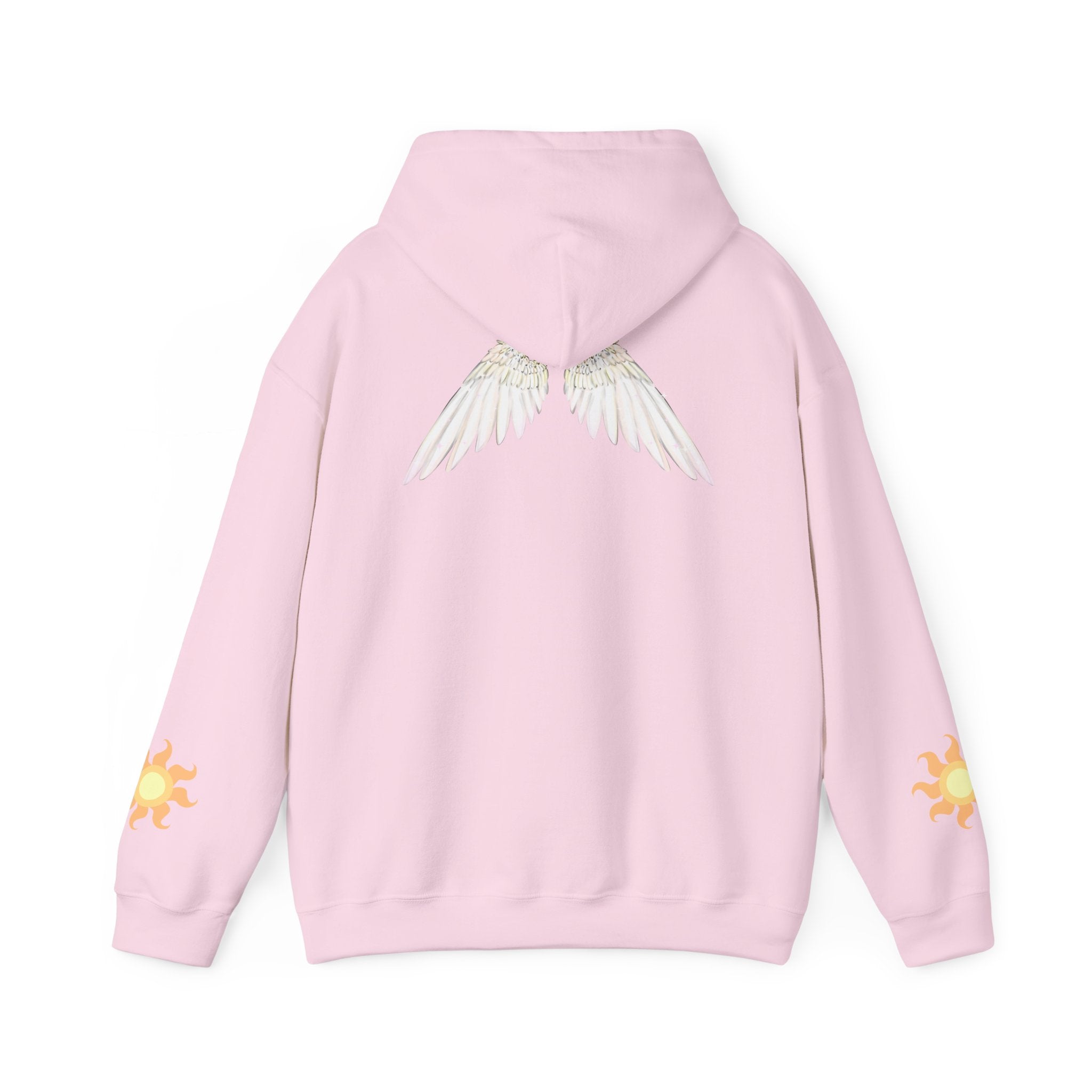 Celestial Alicorn Hoodie | Alt Mythical Wings Moon Graphic Sweatshirt