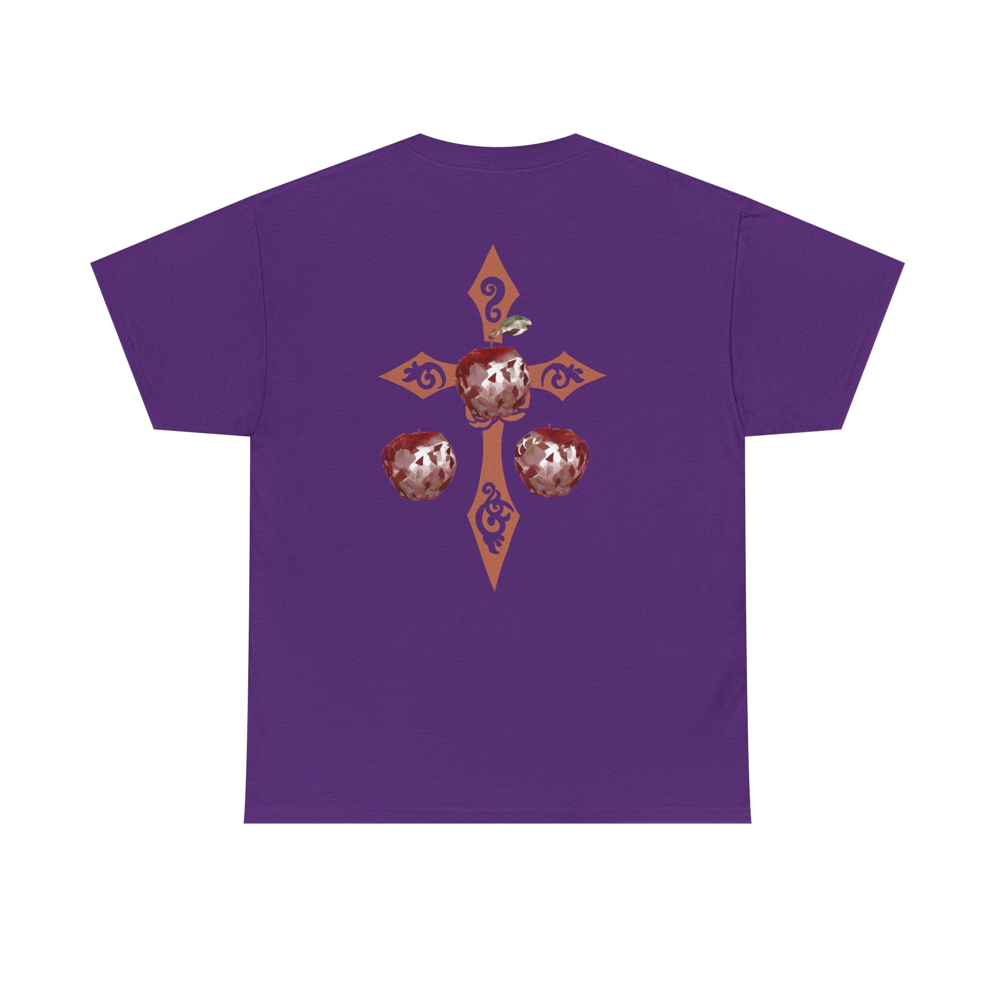 Crystal Apple Cross Graphic Tee | Alt Emo Creature Tee