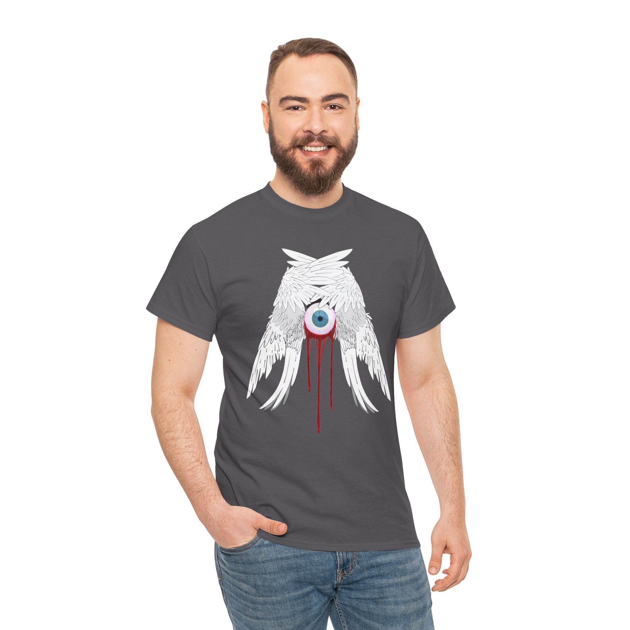 Crying Angel Unisex Tee | Gothic Emo Alt Graphic Tee
