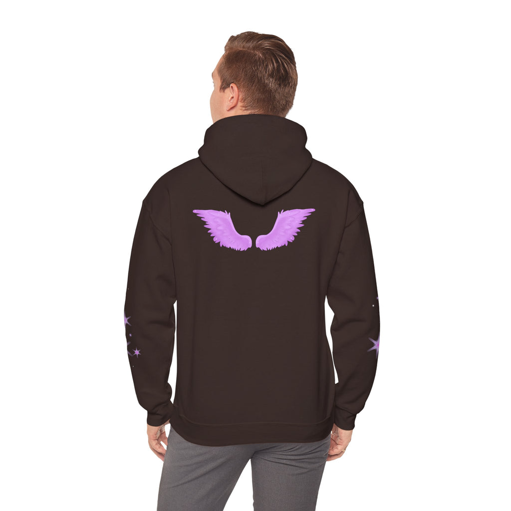 Magic Alicorn Sparkles Hoodie | Mythical Creature Alt Graphic Sweatshirt