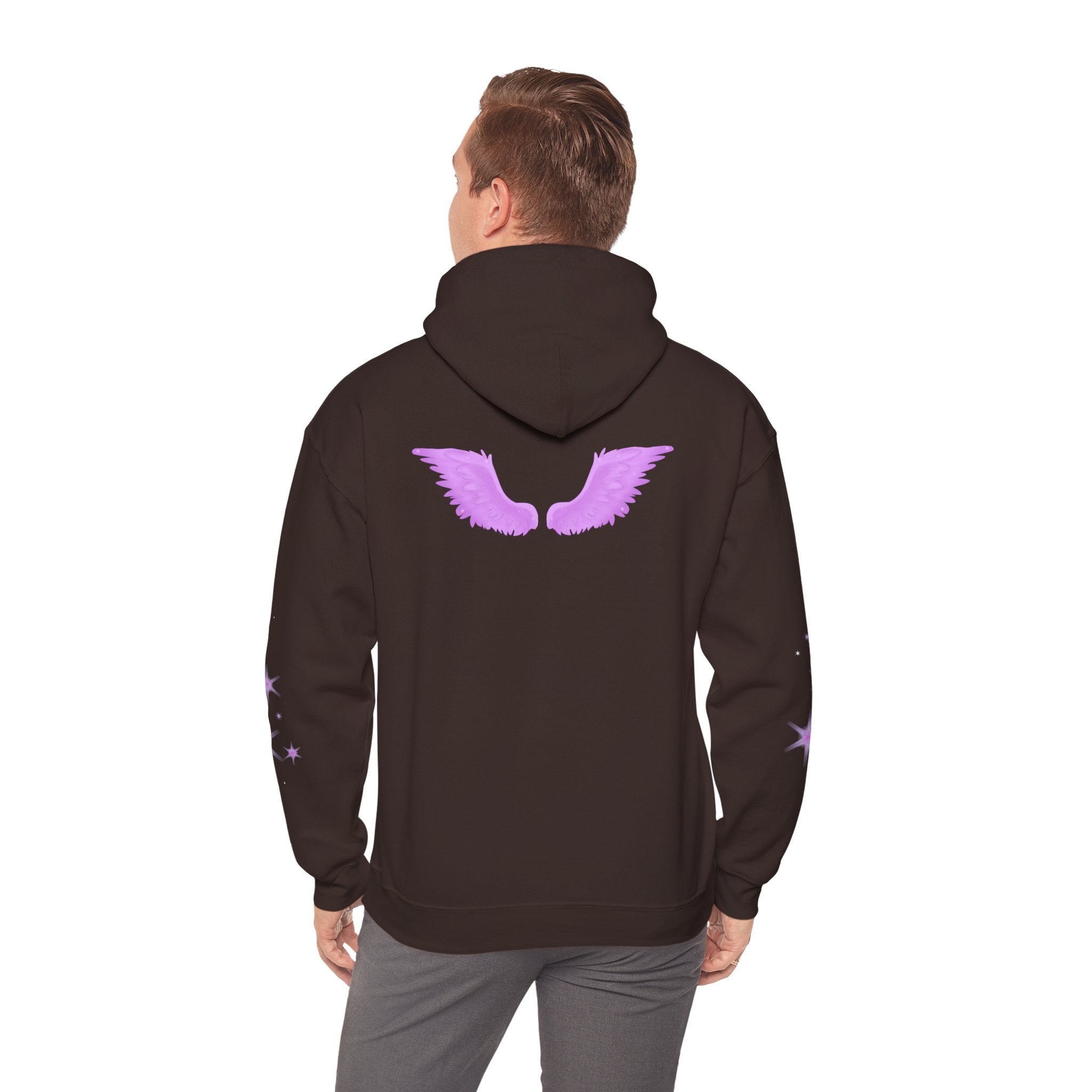 Magic Alicorn Sparkles Hoodie | Mythical Creature Alt Graphic Sweatshirt