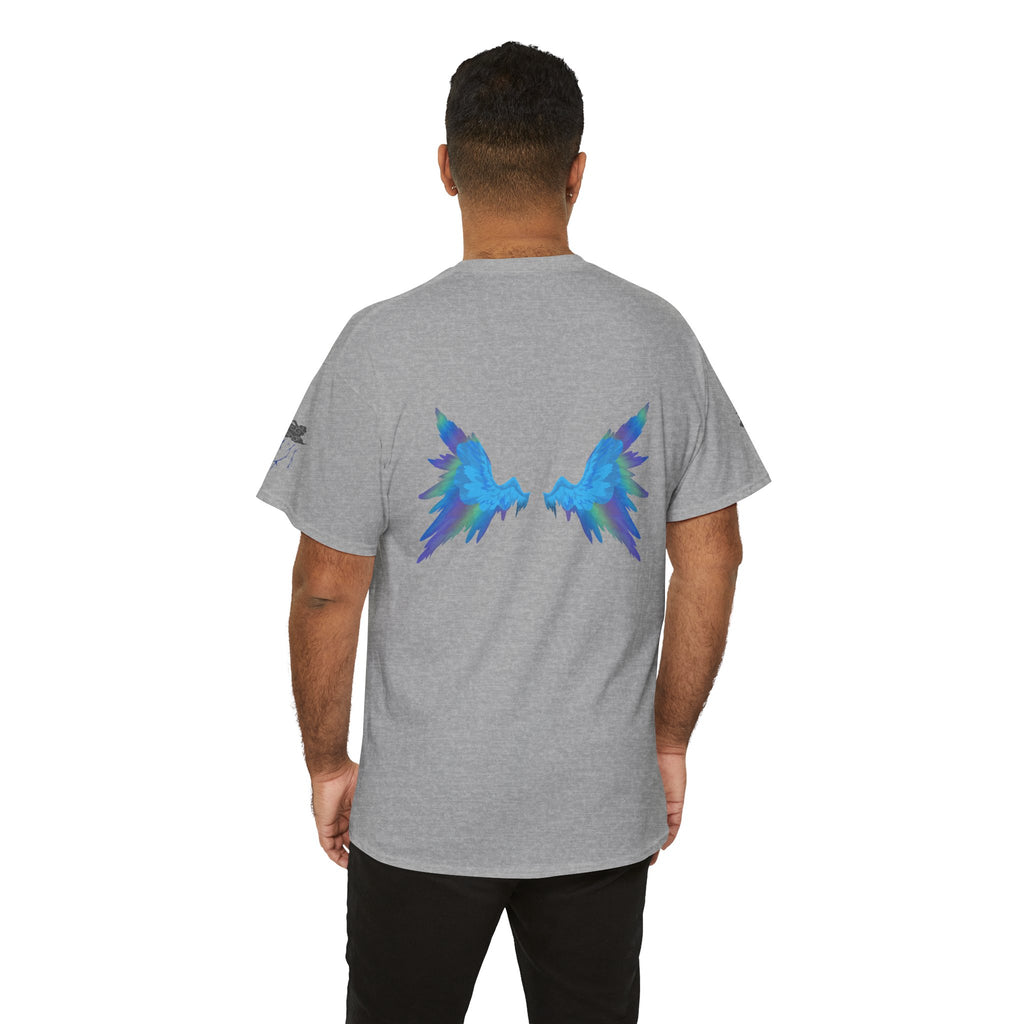 Rainbow Storm Unisex Tee | Alt Emo Colorful Graphic Tee