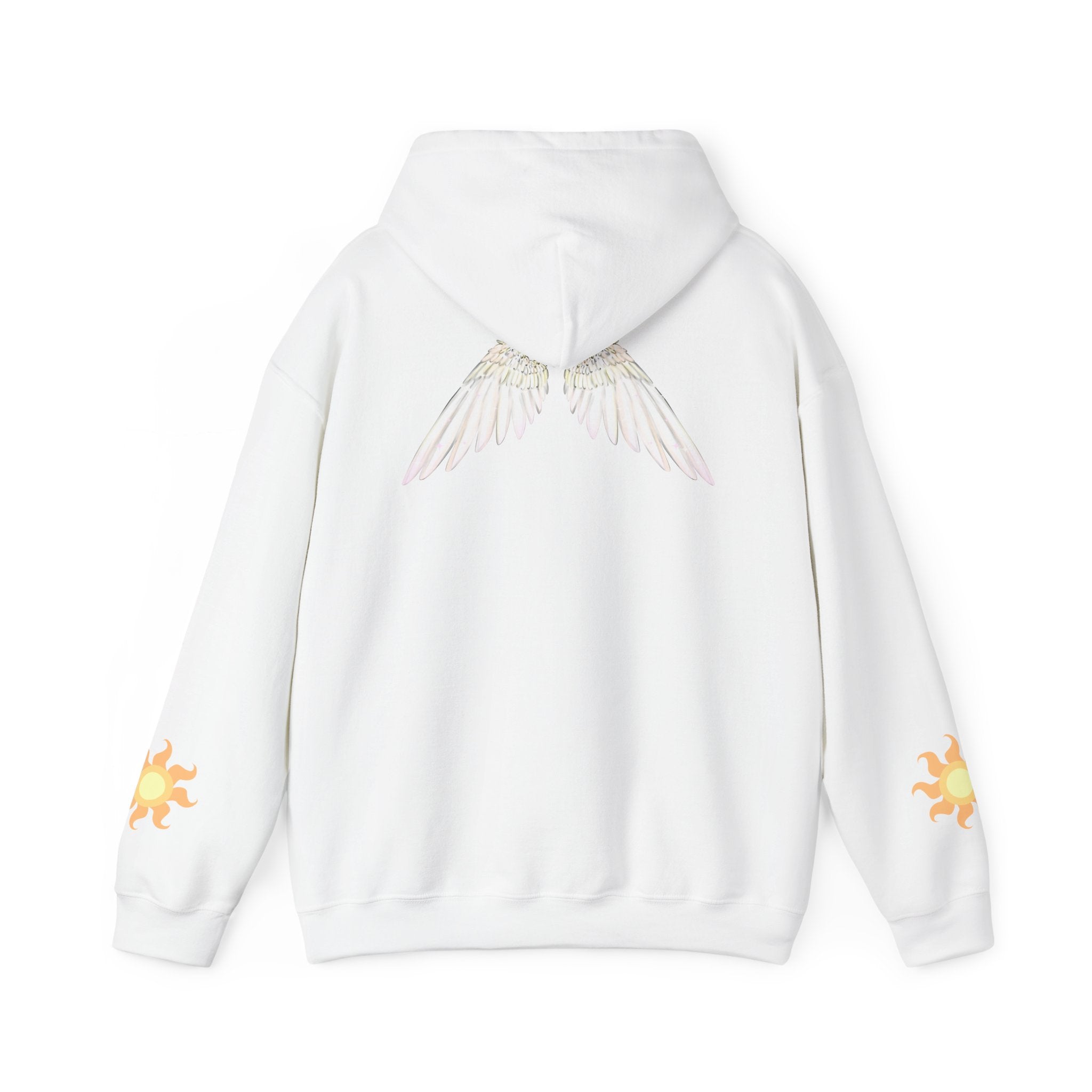Celestial Alicorn Hoodie | Alt Mythical Wings Moon Graphic Sweatshirt
