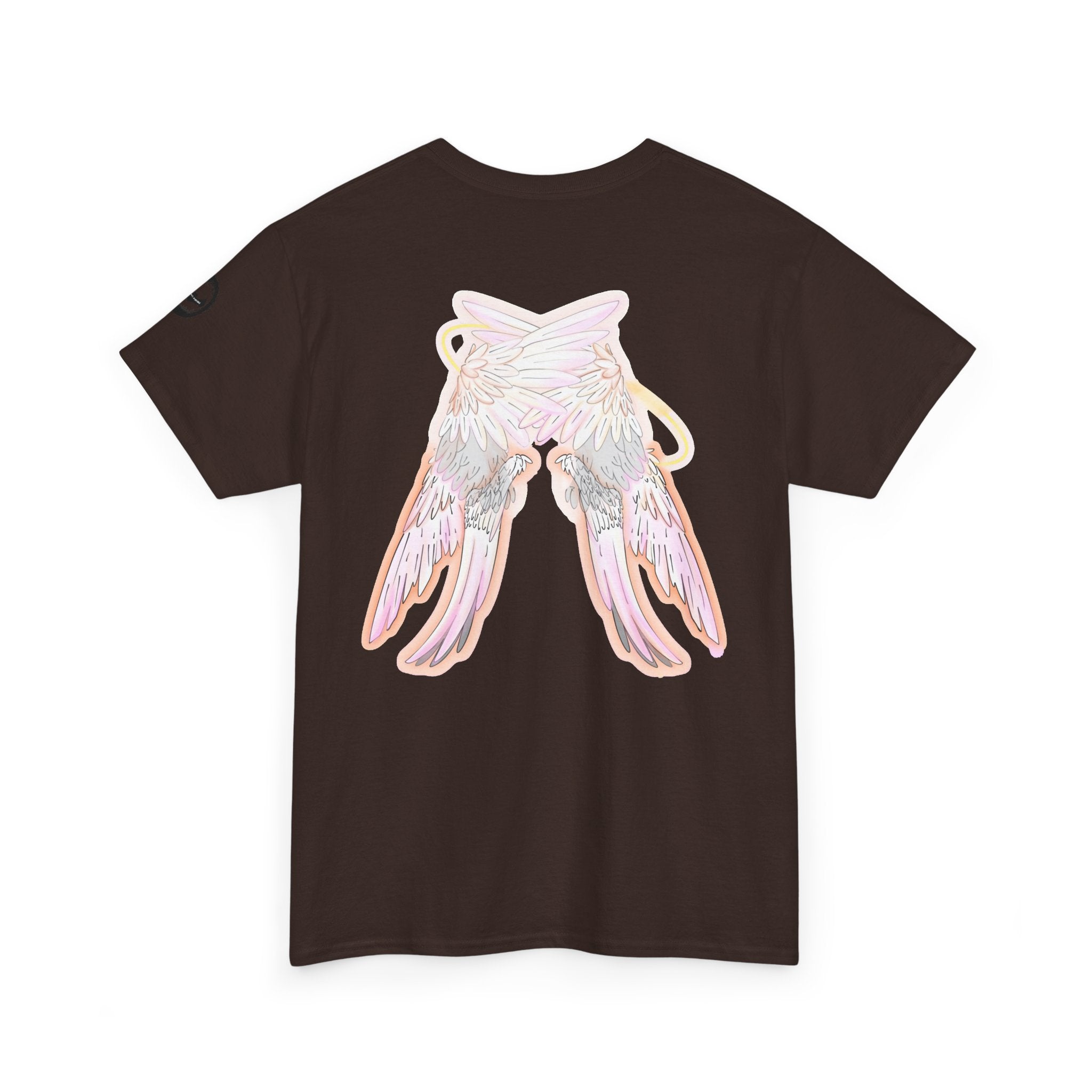 Angel Wings & Eyes Graphic Tee — Spiritual Aesthetic Streetwear