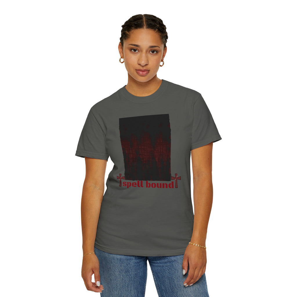 Spell Bound T-Shirt — Gothic Cross Graphic Tee