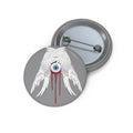 Crying Angel Button Pin | Gothic Emo Alt Accessory
