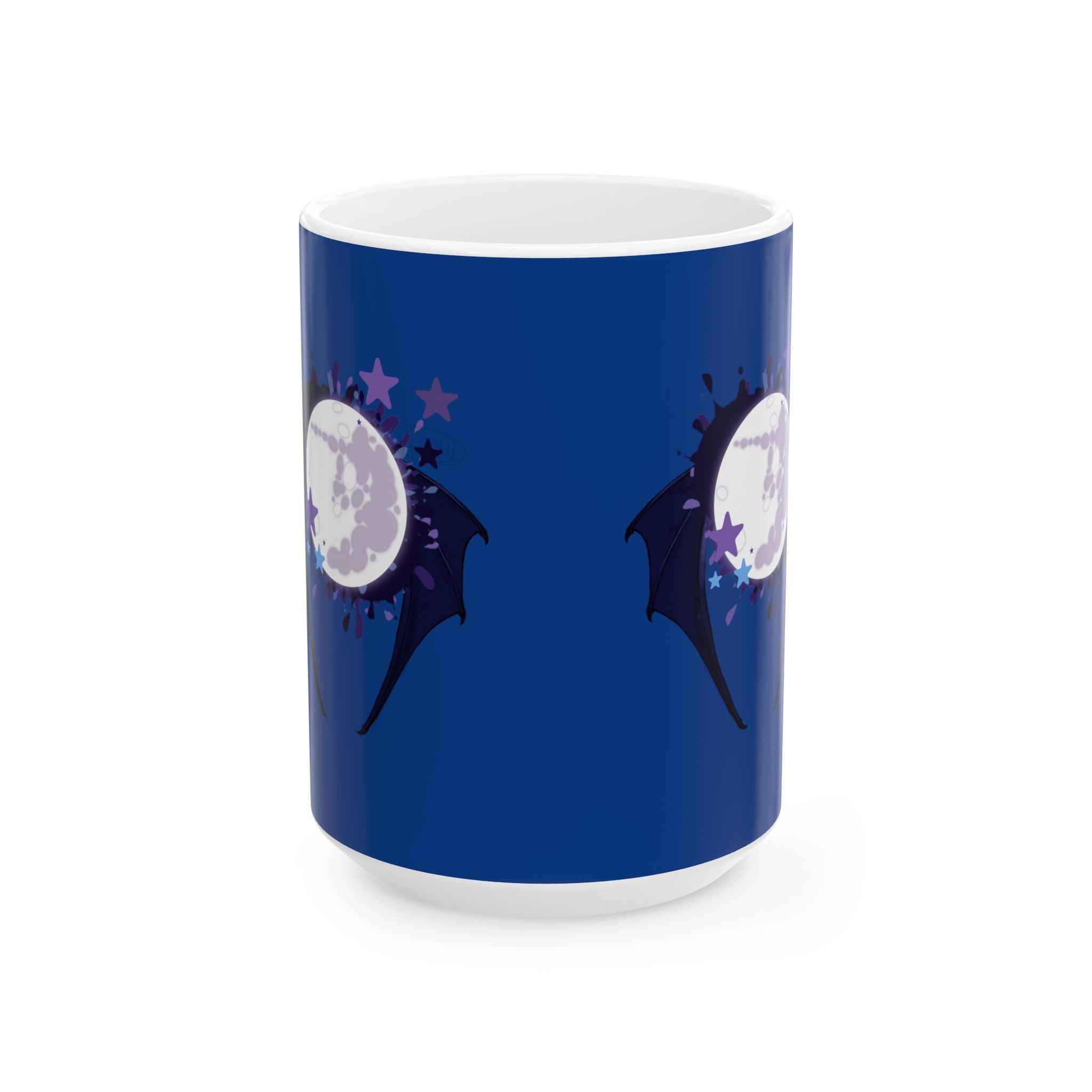 Dark Lunar Alicorn Ceramic Mug, (11oz, 15oz)