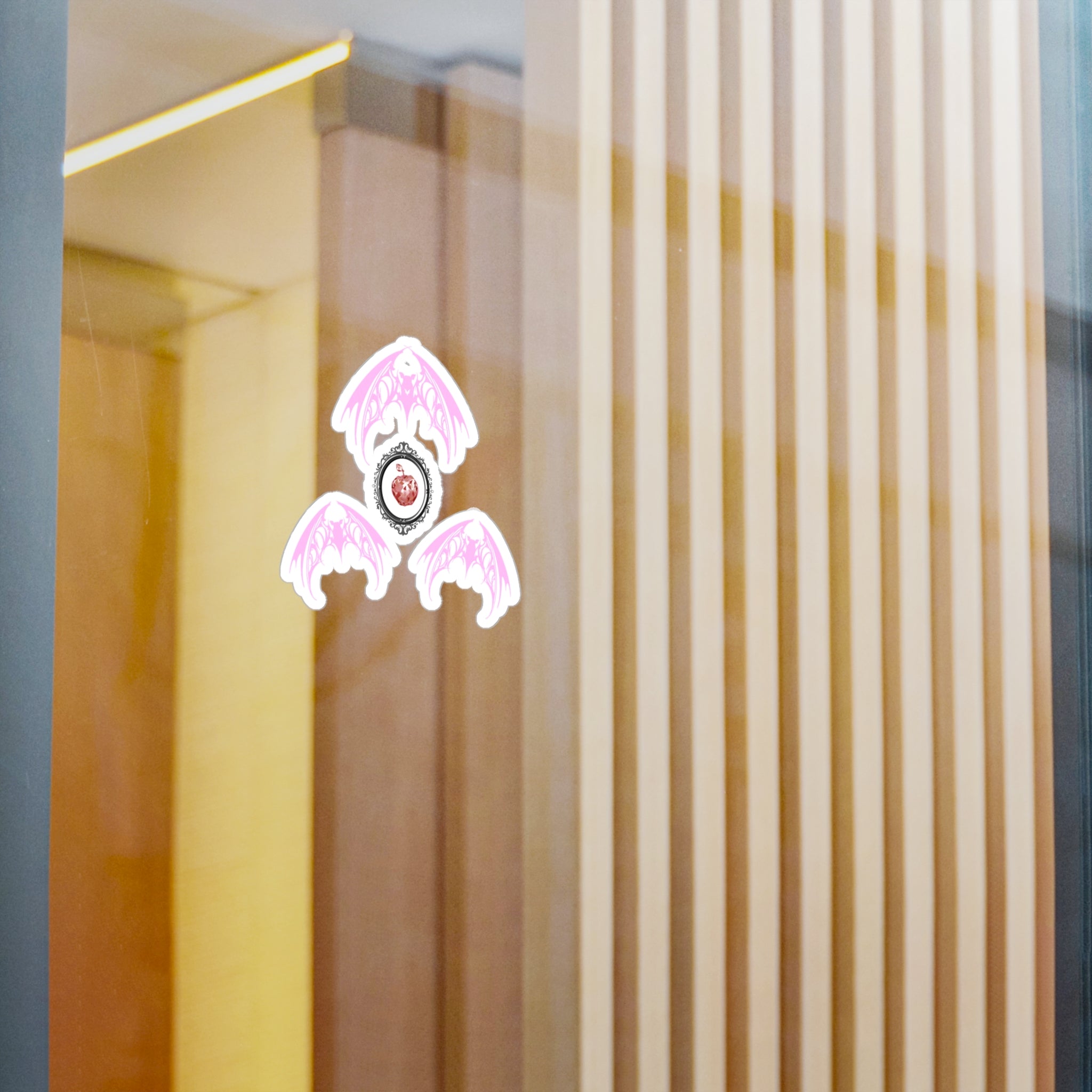 Fruit Bat Vinyl Decal Light Pink | Alt Creature Sticker