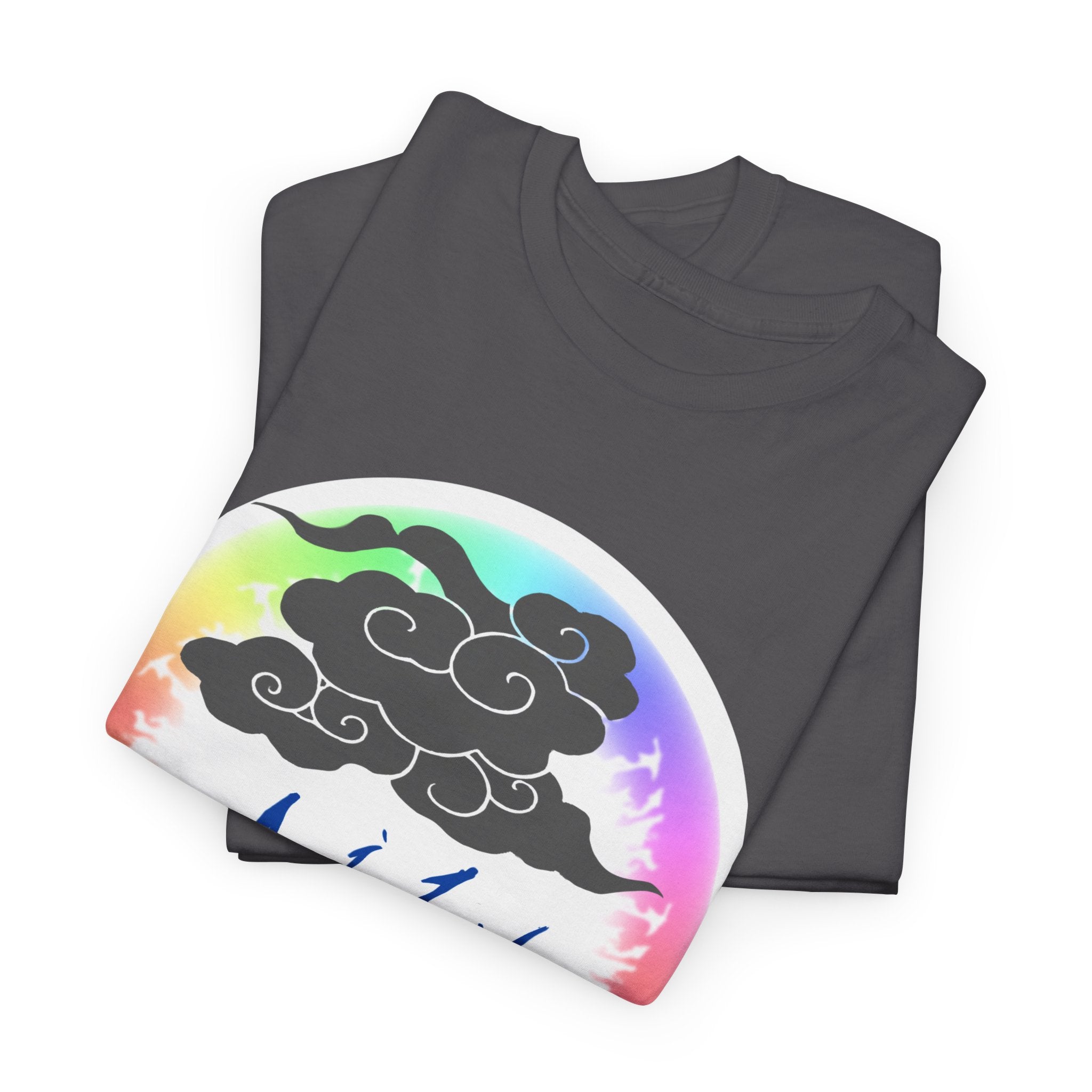 Rainboom Storm Cloud Unisex Tee | Alt Gothic Creature Graphic Tee