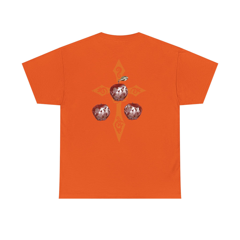Crystal Apple Cross Graphic Tee | Alt Emo Creature Tee