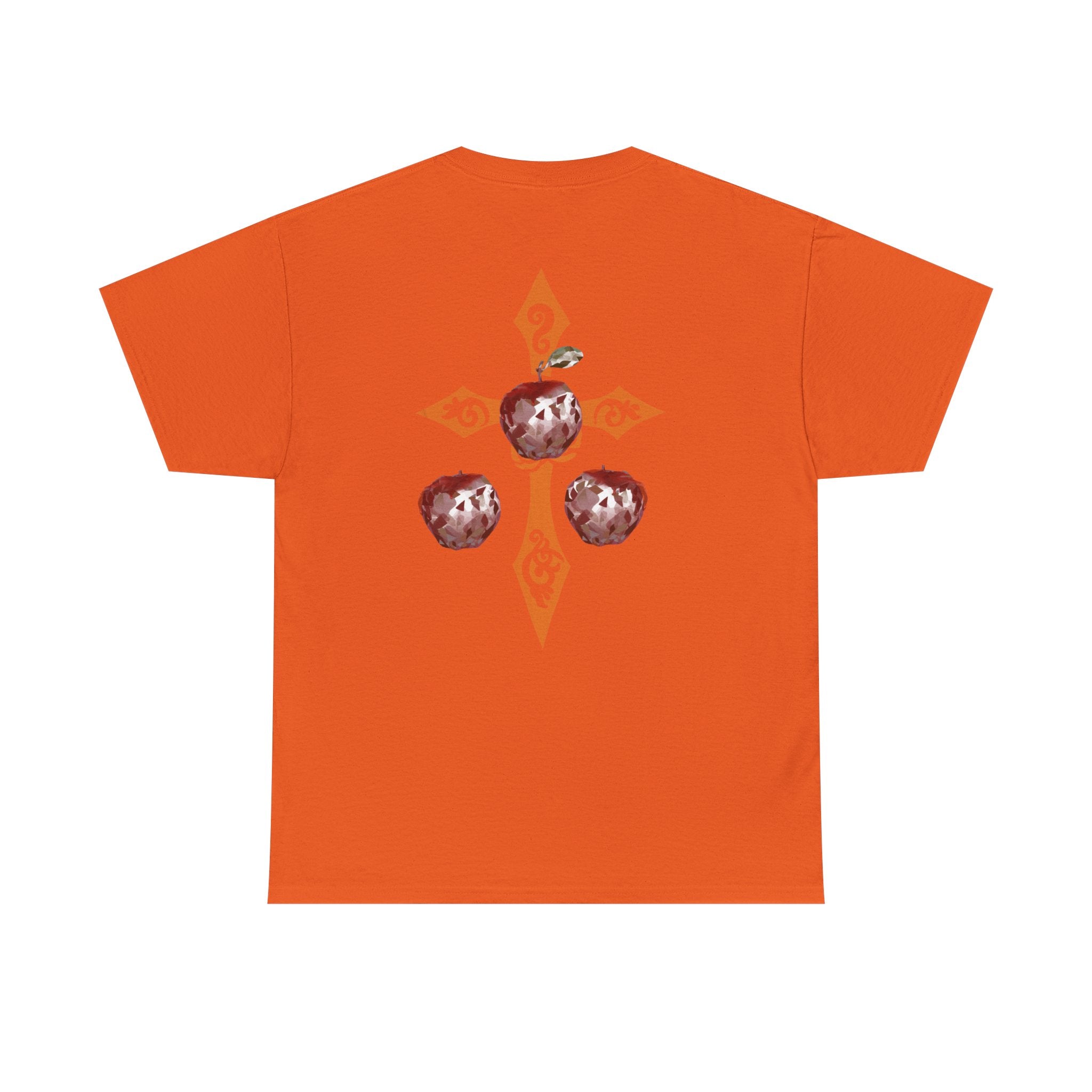 Crystal Apple Cross Graphic Tee | Alt Emo Creature Tee