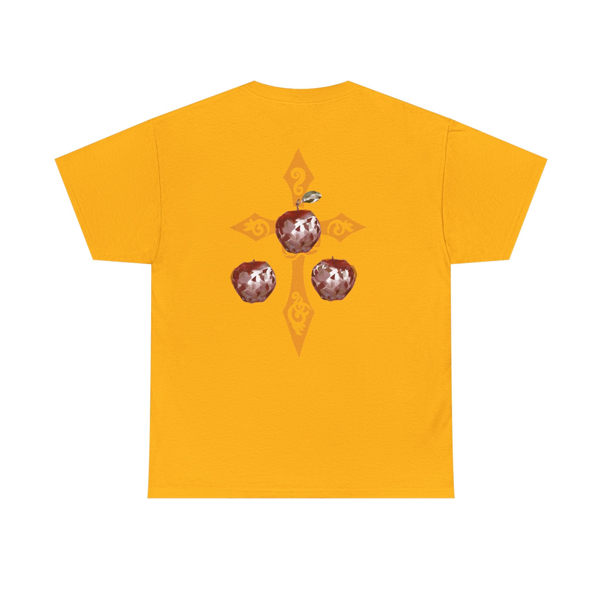Crystal Apple Cross Graphic Tee | Alt Emo Creature Tee
