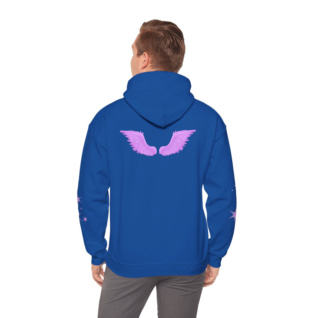 Magic Alicorn Sparkles Hoodie | Mythical Creature Alt Graphic Sweatshirt