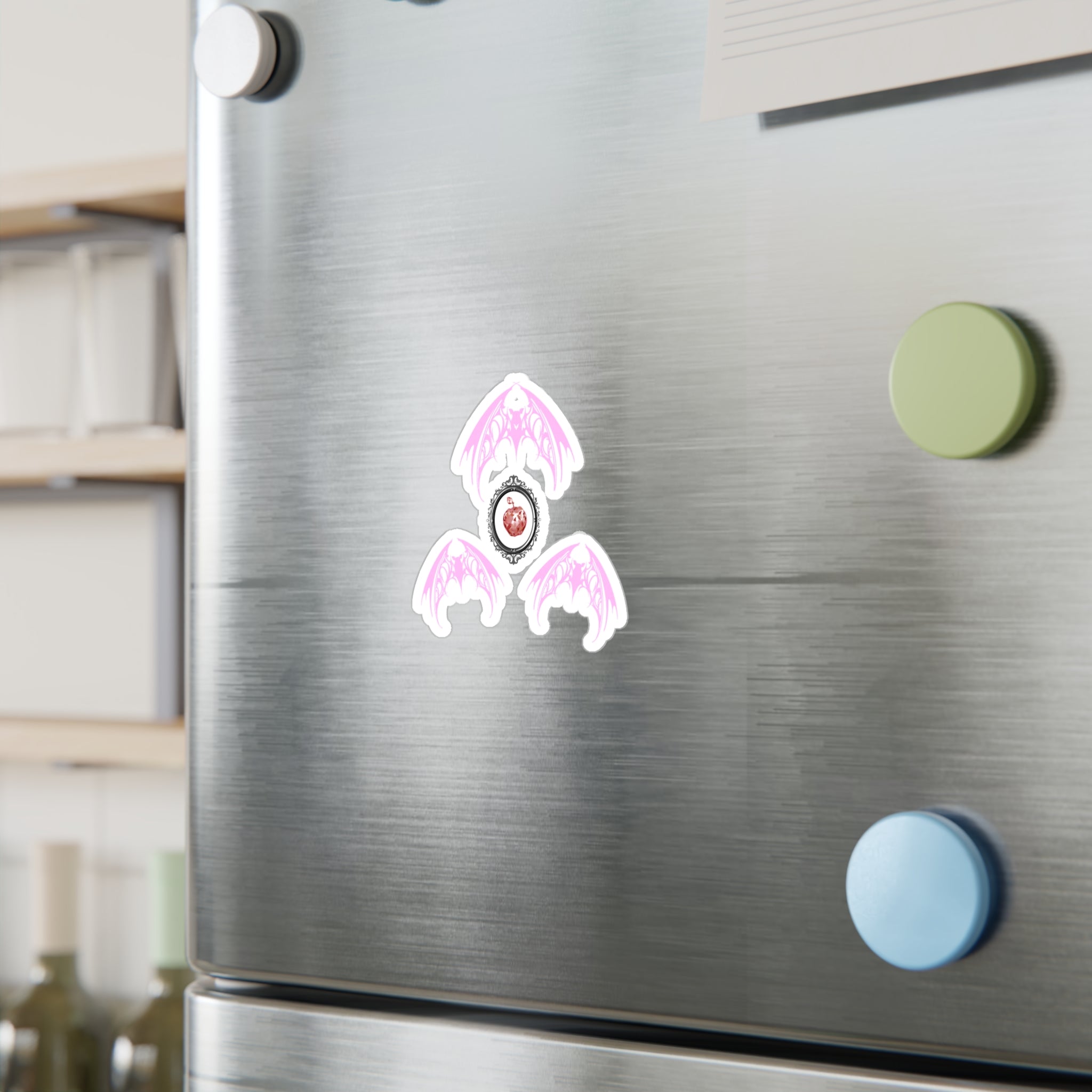 Fruit Bat Vinyl Decal Light Pink | Alt Creature Sticker