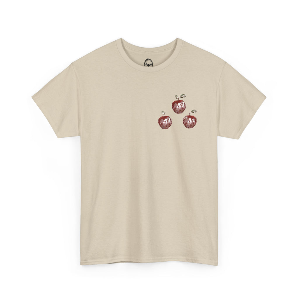 Crystal Apple Cross Graphic Tee | Alt Emo Creature Tee