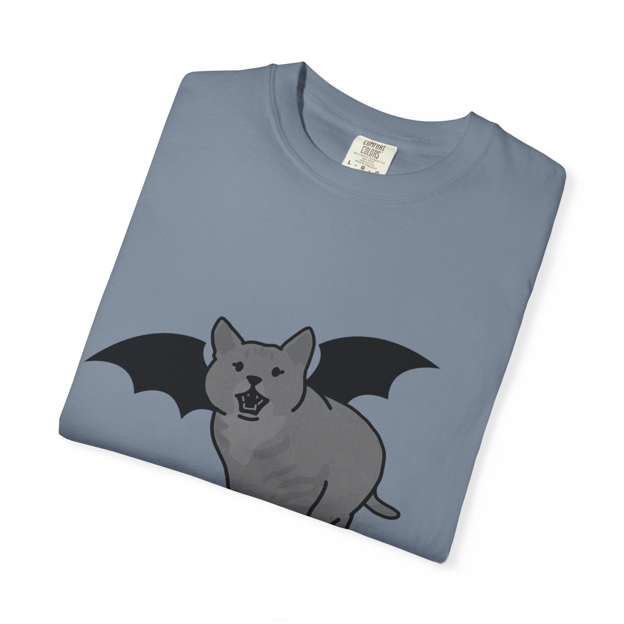 Bat Cat Unisex Tee | Gothic Alt Creature Graphic Tee