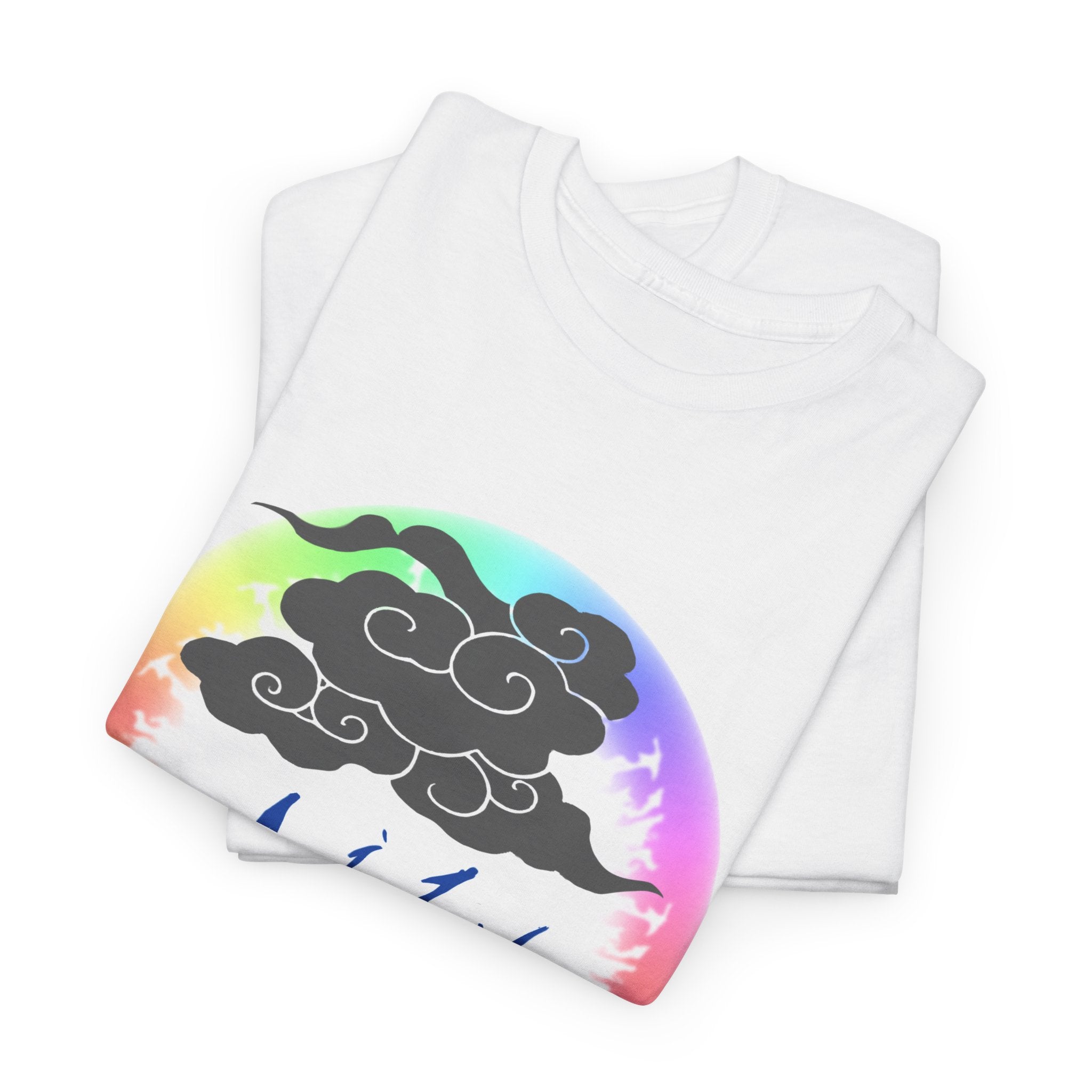 Rainboom Storm Cloud Unisex Tee | Alt Gothic Creature Graphic Tee