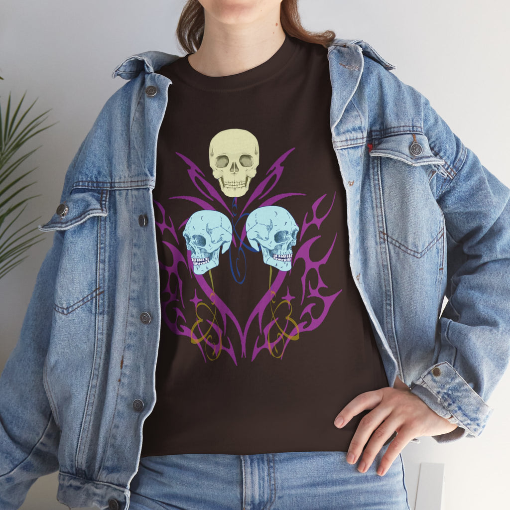 Skull Laughter Balloon Unisex Tee | Punk Emo Alt Graphic Tee