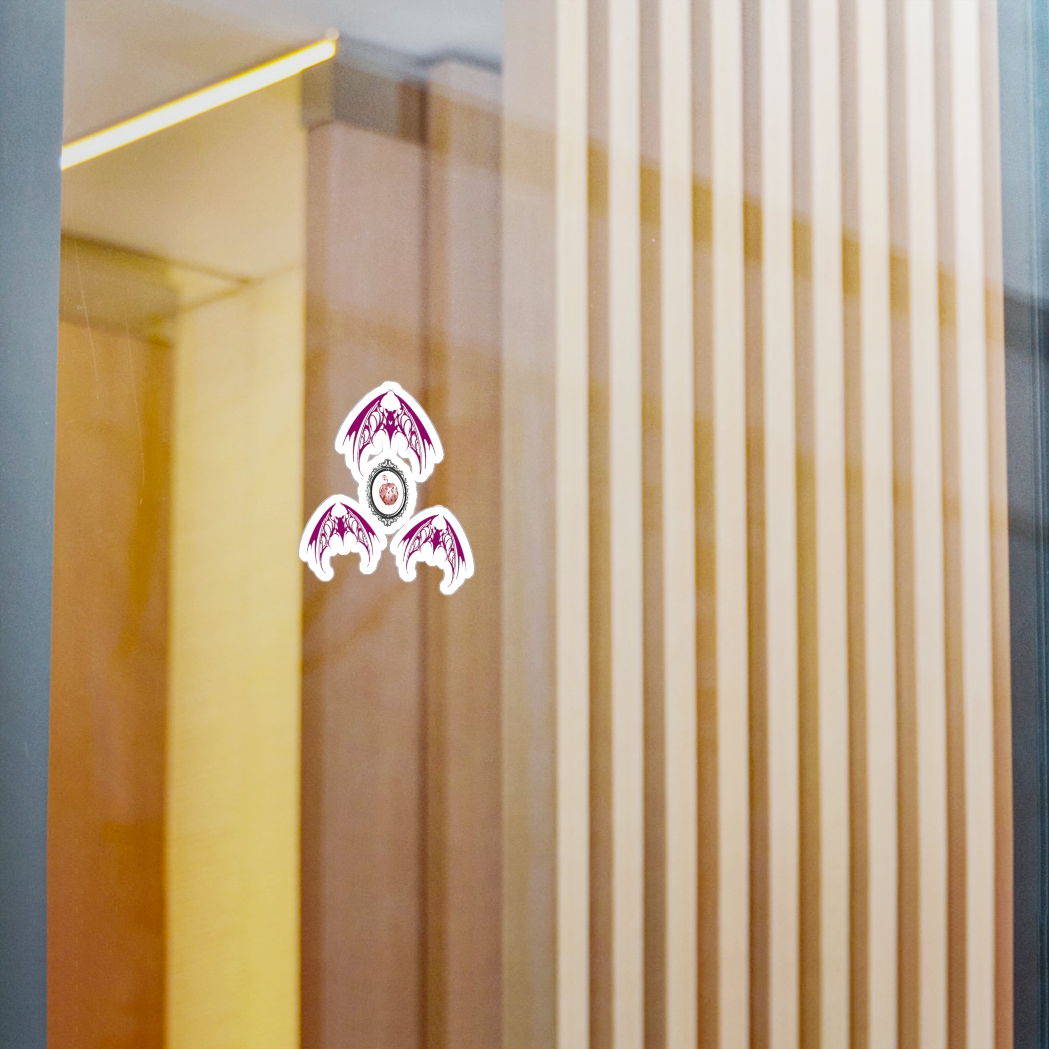 Fruit Bat Vinyl Decal Light Pink | Alt Creature Sticker