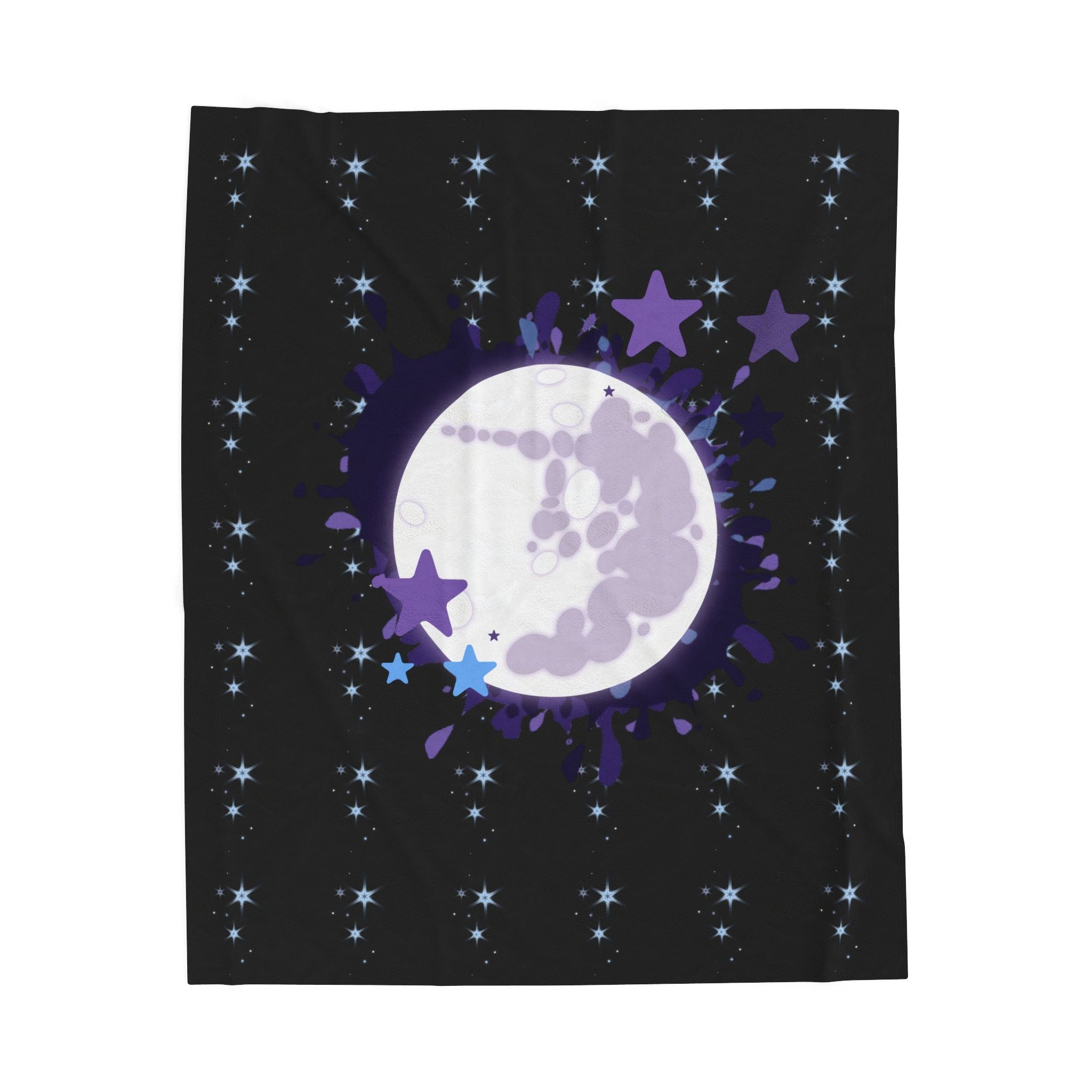 Mare in the Moon Velveteen Plush Blanket