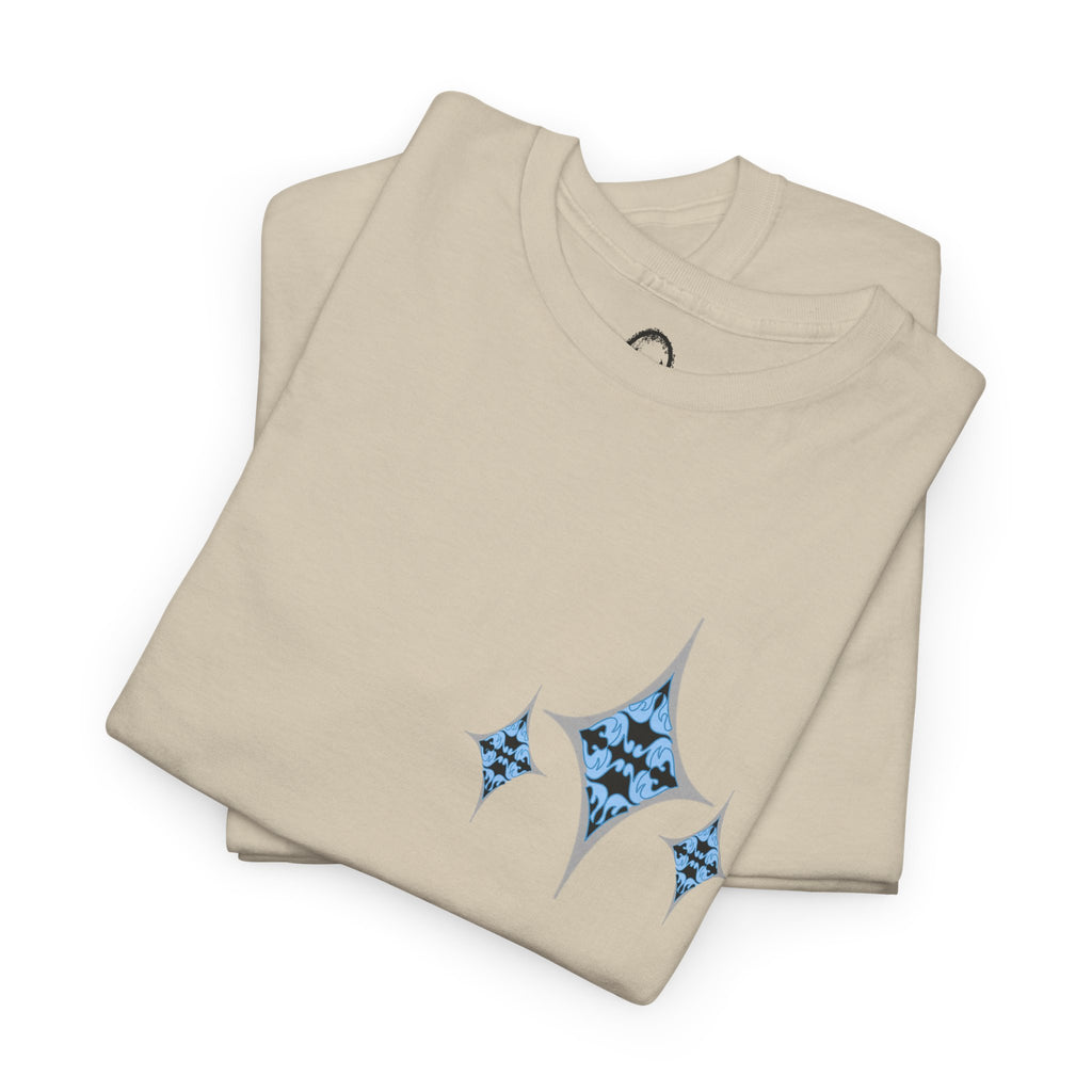 Blue Diamonds Unisex Tee | Alt Emo Rare Graphic Tee