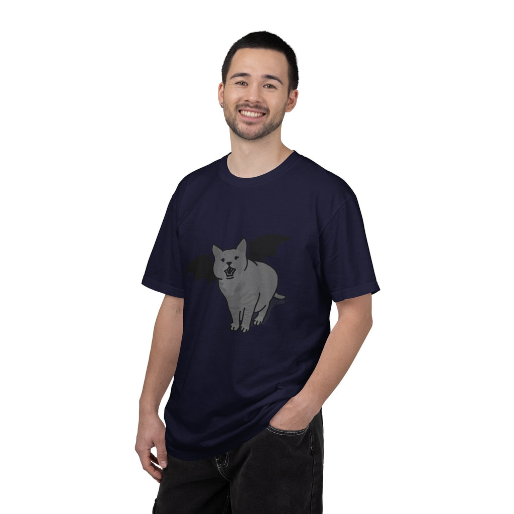 Bat Cat Unisex Tee | Gothic Alt Creature Graphic Tee