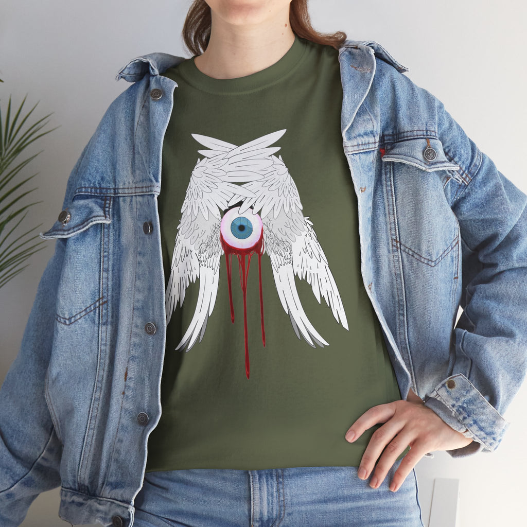 Crying Angel Unisex Tee | Gothic Emo Alt Graphic Tee