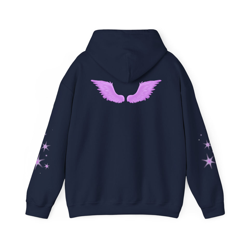 Magic Alicorn Sparkles Hoodie | Mythical Creature Alt Graphic Sweatshirt