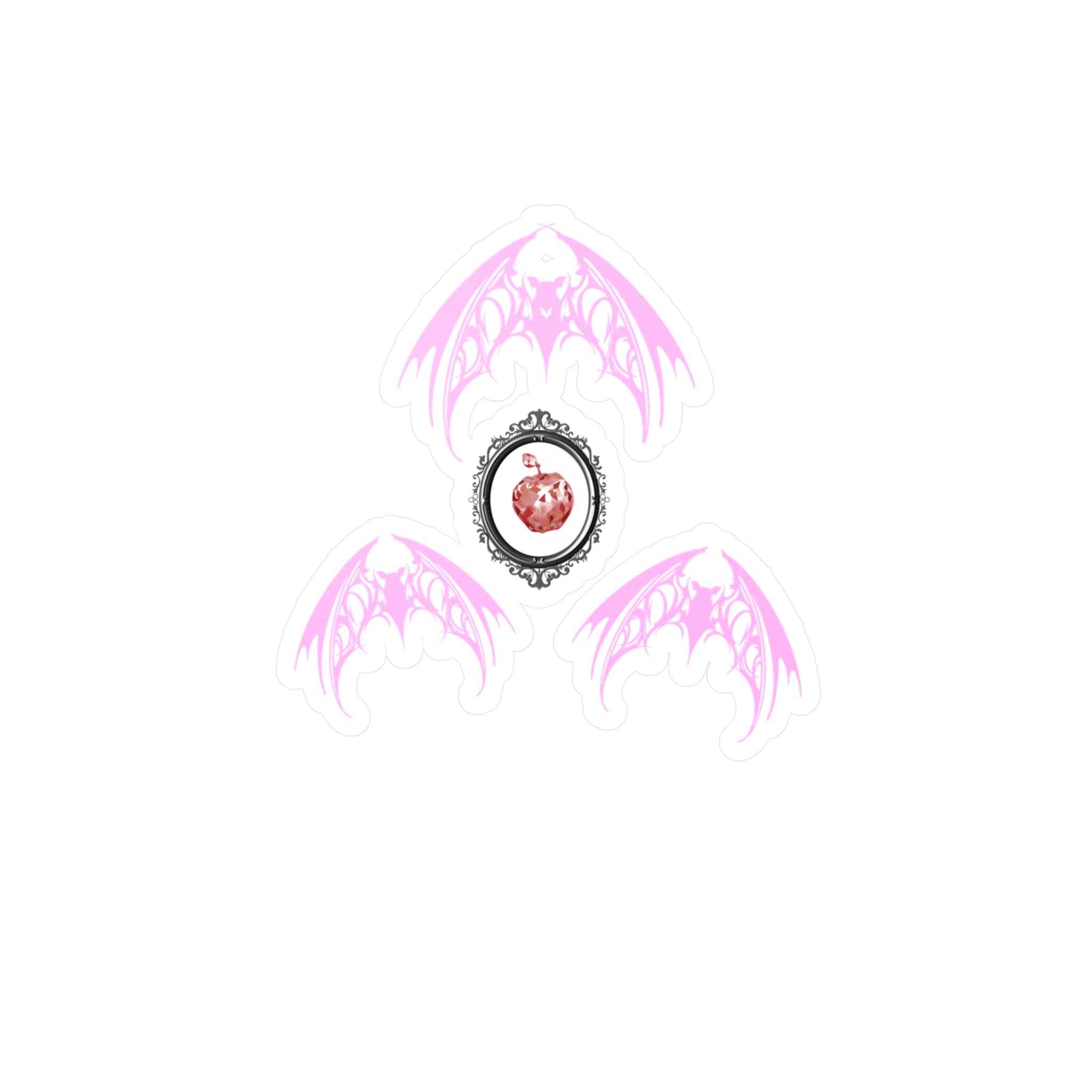 Fruit Bat Vinyl Decal Light Pink | Alt Creature Sticker