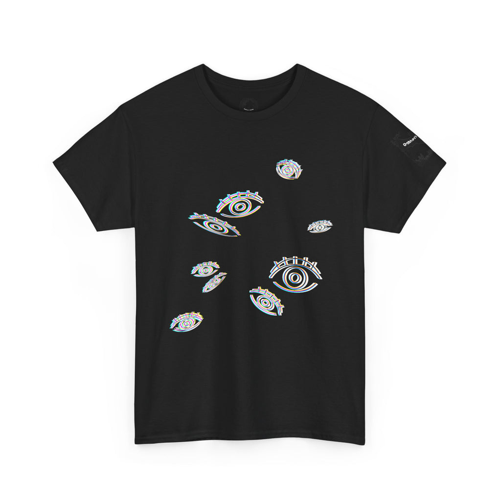 Angel Wings & Eyes Graphic Tee — Spiritual Aesthetic Streetwear