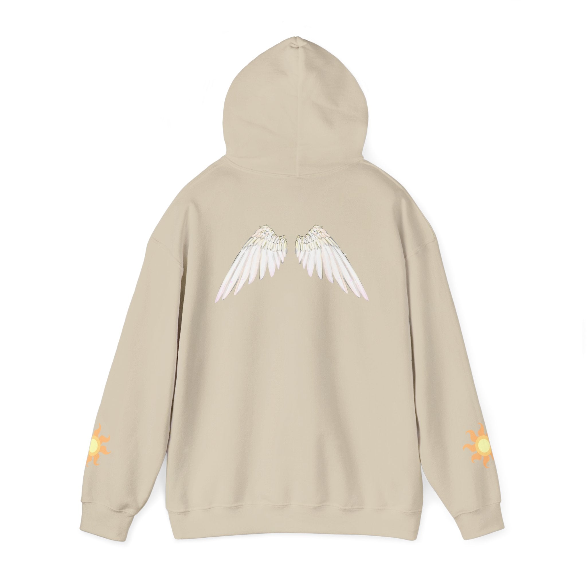 Celestial Alicorn Hoodie | Alt Mythical Wings Moon Graphic Sweatshirt
