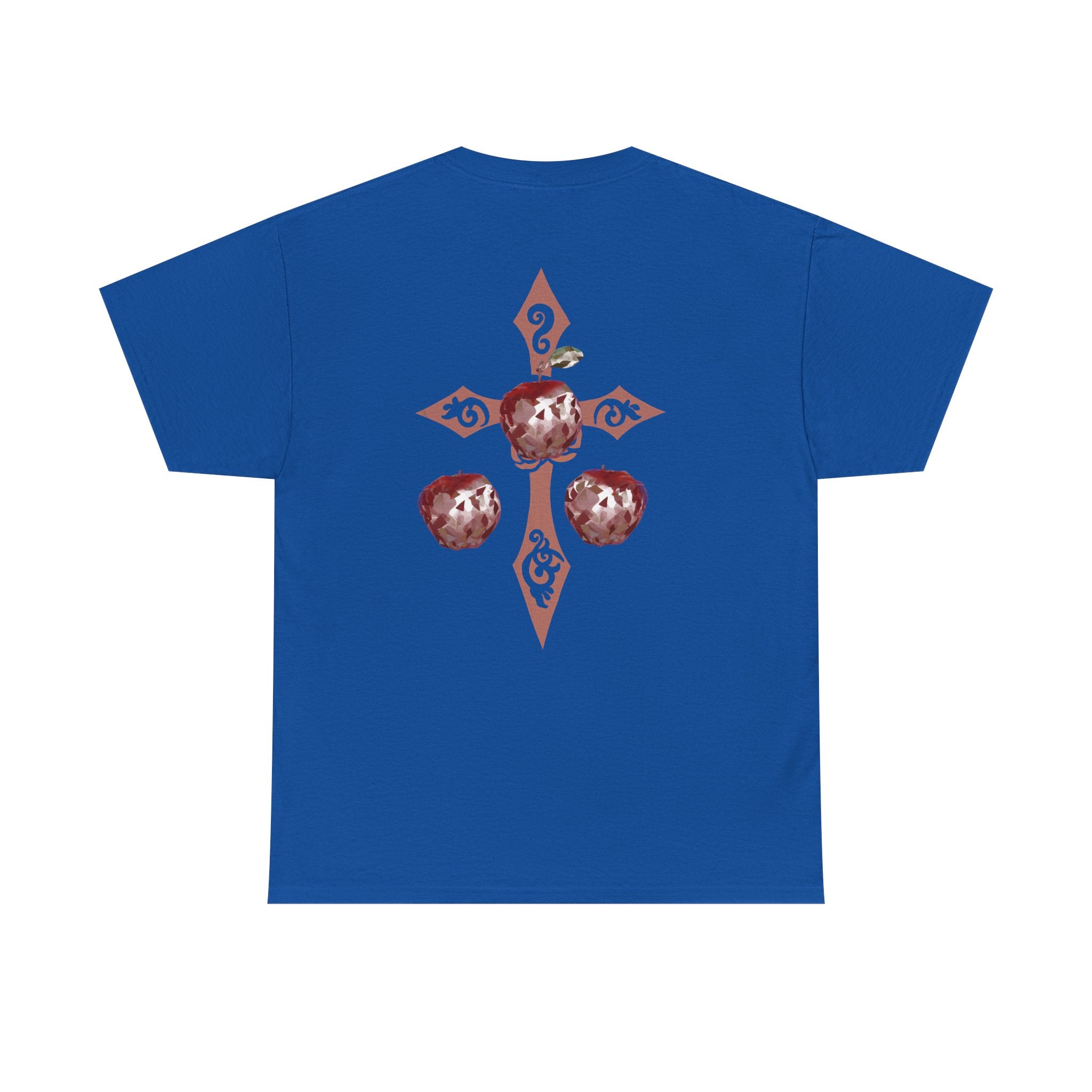 Crystal Apple Cross Graphic Tee | Alt Emo Creature Tee