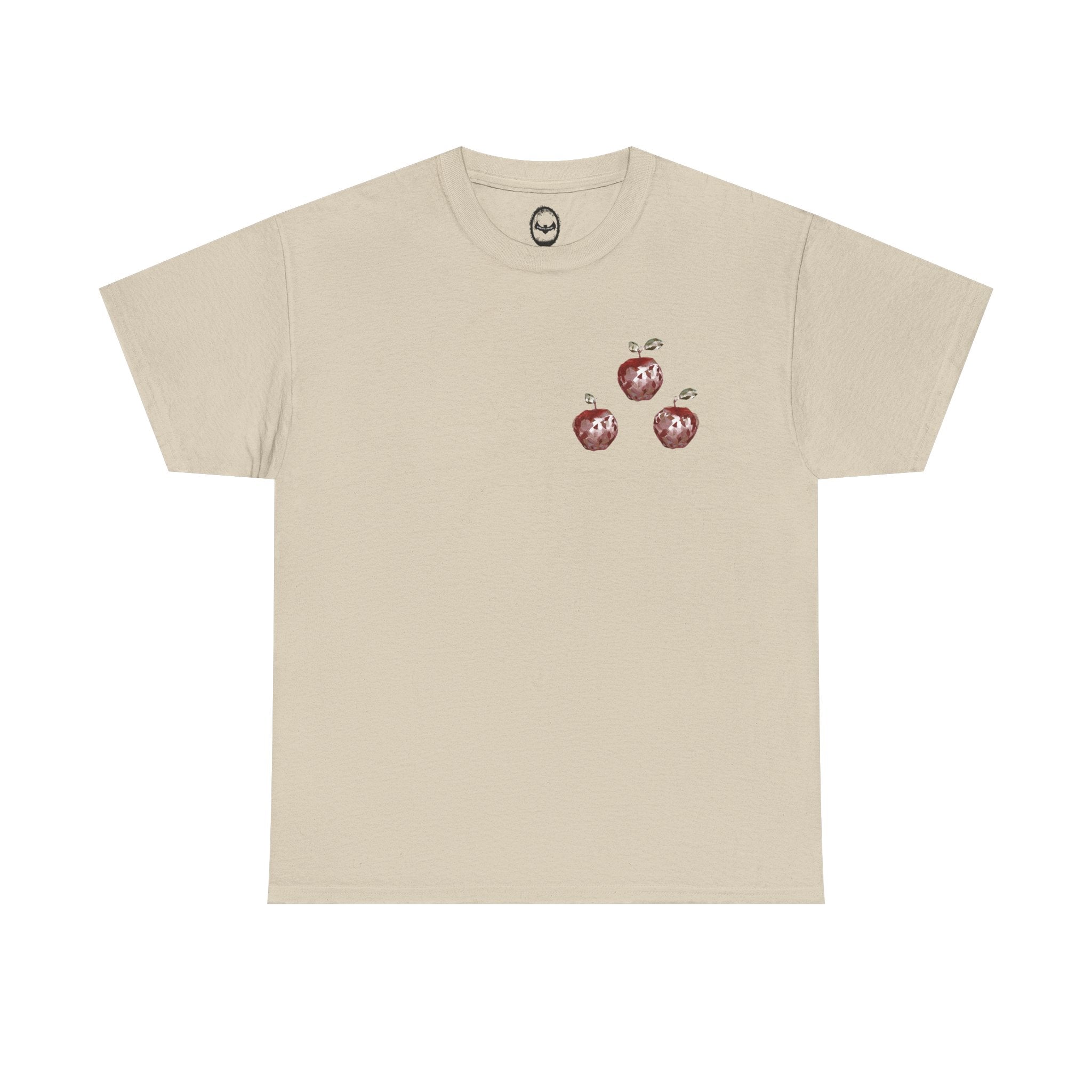 Crystal Apple Cross Graphic Tee | Alt Emo Creature Tee